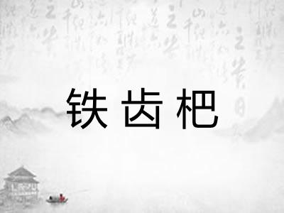 铁齿杷