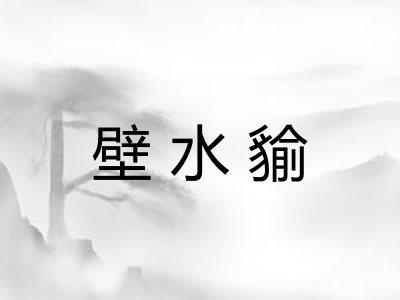 壁水貐