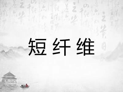 短纤维