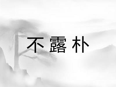 不露朴