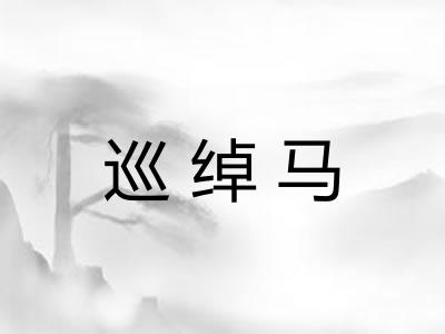 巡绰马