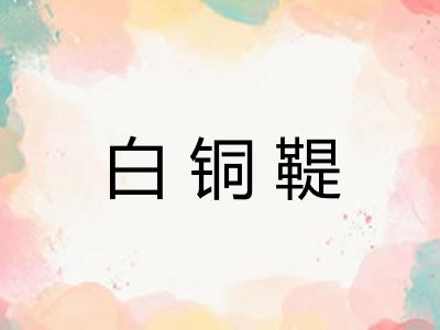 白铜鞮