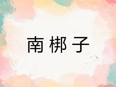 南梆子