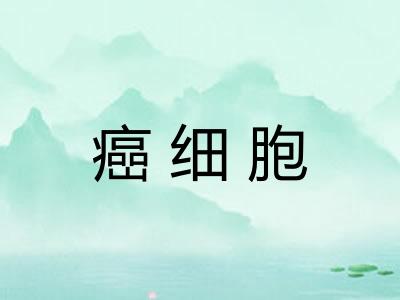 癌细胞