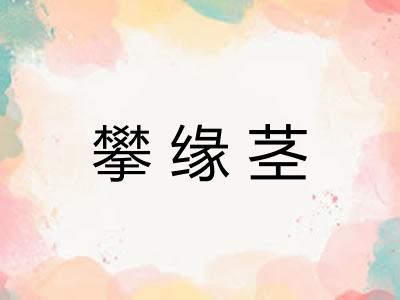攀缘茎