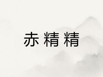 赤精精 赤精精