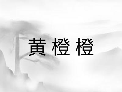 黄橙橙