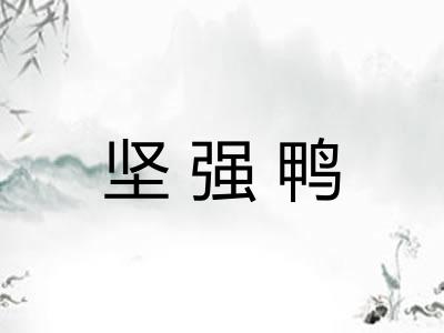 坚强鸭