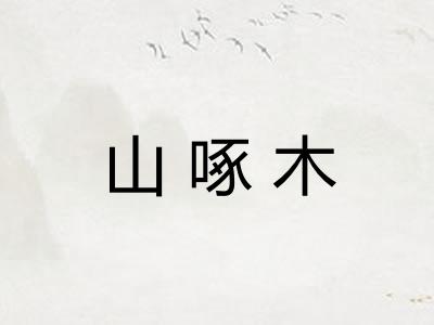 山啄木