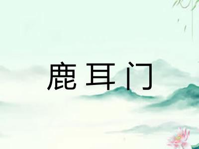 鹿耳门 鹿耳门