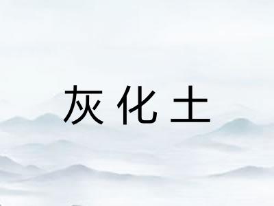 灰化土