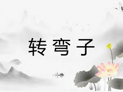 转弯子