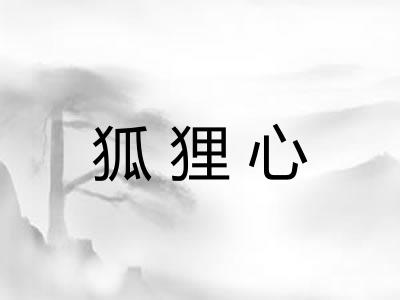 狐狸心