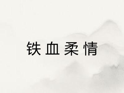 铁血柔情
