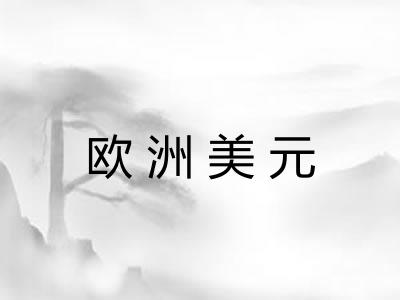 欧洲美元