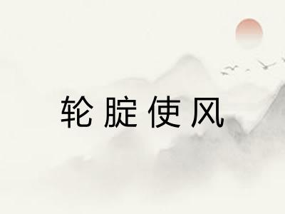 轮腚使风