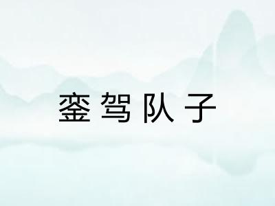 銮驾队子