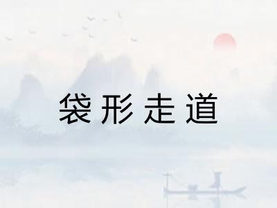 袋形走道 袋形走道