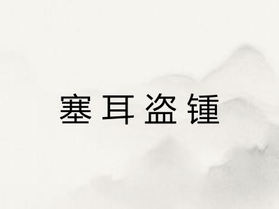 塞耳盗锺