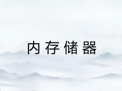 内存储器