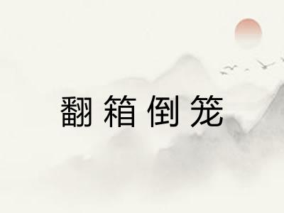 翻箱倒笼