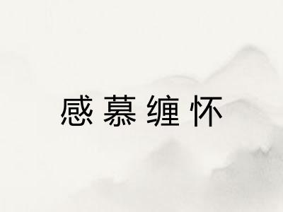 感慕缠怀