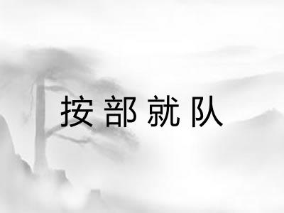 按部就队