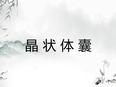 晶状体囊