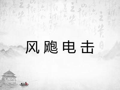 风飑电击