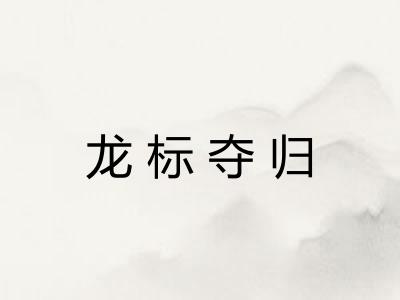 龙标夺归