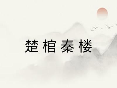 楚棺秦楼