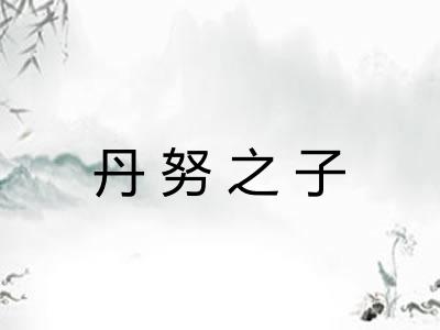 丹努之子