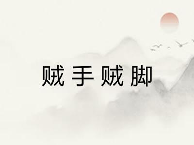 贼手贼脚