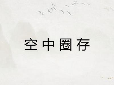 空中圈存