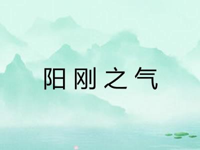 阳刚之气