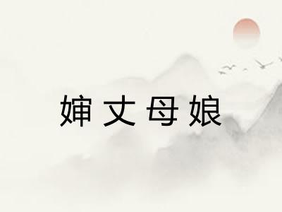 婶丈母娘
